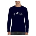 thumbnail image 1 of MmF - Mens Long Sleeve T-Shirts, up to Size 5XL - Swimming Swimmer, 1 of 4