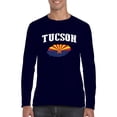 thumbnail image 1 of MmF - Mens Long Sleeve T-Shirts, up to Size 5XL - Tucson Arizona Flag, 1 of 4
