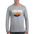 thumbnail image 1 of MmF - Mens Long Sleeve T-Shirts, up to Size 5XL - Tucson Arizona Flag, 1 of 4