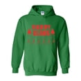 thumbnail image 1 of MmF - Mens Plus Sweatshirts and Hoodies - Christmas Daddy Claus in Red, 1 of 5
