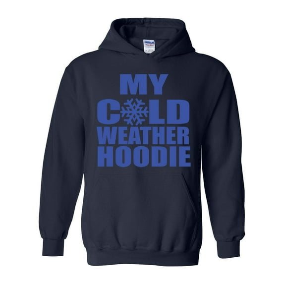 MmF - Mens Plus Sweatshirts and Hoodies - MY COLD WEATHER XMAS HOODIE