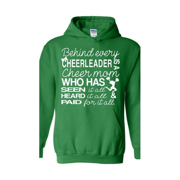 MmF - Mens Plus Sweatshirts and Hoodies, up to Size 5XL - Cheer Mom Cheerleader