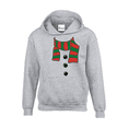 thumbnail image 1 of MmF - Mens Plus Sweatshirts and Hoodies, up to Size 5XL - Christmas Snowman Scarf, 1 of 5