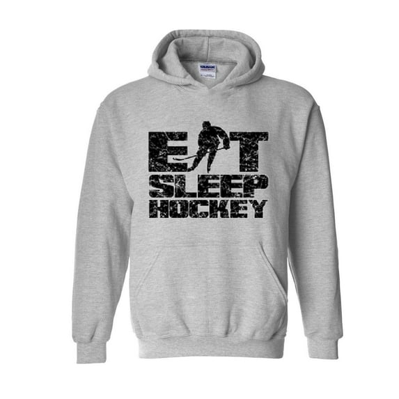 MmF - Mens Plus Sweatshirts and Hoodies, up to Size 5XL - Eat Sleep Hockey