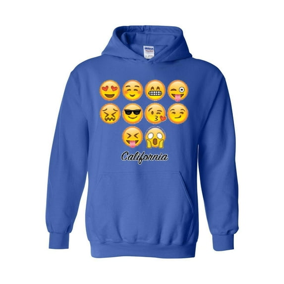 MmF - Mens Plus Sweatshirts and Hoodies, up to Size 5XL - Emoji Entourage