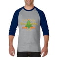 thumbnail image 1 of MmF - Mens Raglan Sleeve Baseball T-Shirts - It is OK to Say Merry Xmas To Me, 1 of 5