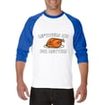 thumbnail image 1 of MmF - Mens Raglan Sleeve Baseball T-Shirts - LEFTOVERS ARE FOR QUITTERS, 1 of 5