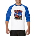 thumbnail image 1 of MmF - Mens Raglan Sleeve Baseball T-Shirts - SEASONS GREETINGS HAPPY HOLIDAYS, 1 of 5