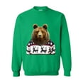 thumbnail image 1 of MmF - Mens Sweatshirts and Hoodies - BEAR IN XMAS UGLY SWEATER, 1 of 5