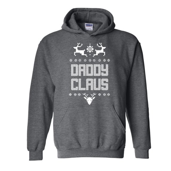 MmF - Mens Sweatshirts and Hoodies - Christmas Santa Claus Daddy