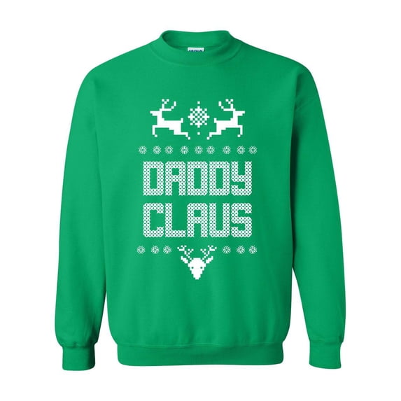 MmF - Mens Sweatshirts and Hoodies - Christmas Santa Claus Daddy