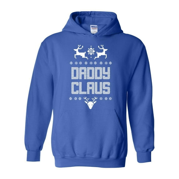 MmF - Mens Sweatshirts and Hoodies - Christmas Santa Claus Daddy