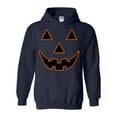 thumbnail image 1 of MmF - Mens Sweatshirts and Hoodies - Halloween Jack O' Lantern Pumpkin Face, 1 of 5