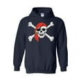 thumbnail image 1 of MmF - Mens Sweatshirts and Hoodies - Halloween Jolly Roger Skull Crossbones, 1 of 5