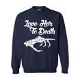 thumbnail image 1 of MmF - Mens Sweatshirts and Hoodies - Halloween Love Her to Death Matching Halloween Couple, 1 of 5