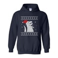 thumbnail image 1 of MmF - Mens Sweatshirts and Hoodies - XMAS DINOSAUR UGLY SWEATER, 1 of 5