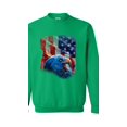 thumbnail image 1 of MmF - Mens Sweatshirts and Hoodies, up to Size 5XL - American Flag 4th of July, 1 of 5
