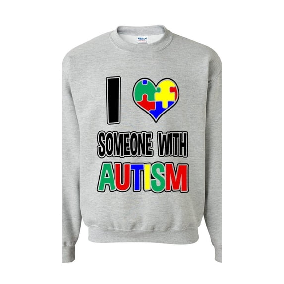 MmF - Mens Sweatshirts and Hoodies, up to Size 5XL - Autism Awareness