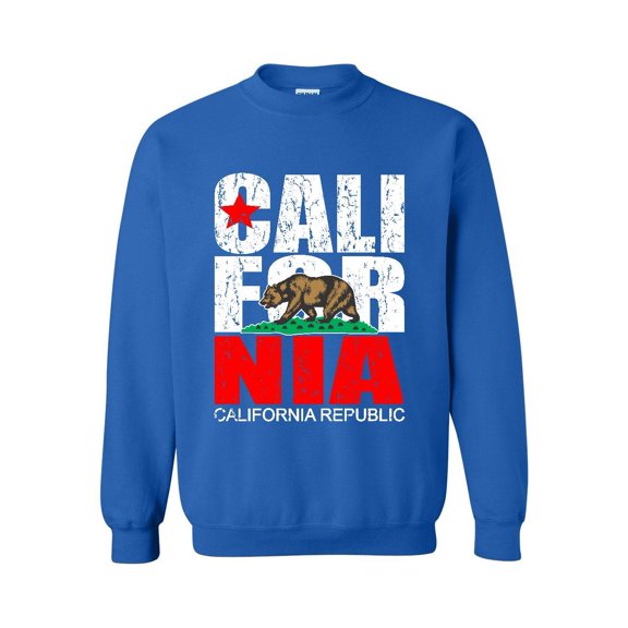 MmF - Mens Sweatshirts and Hoodies, up to Size 5XL - California Cali
