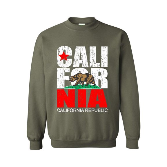MmF - Mens Sweatshirts and Hoodies, up to Size 5XL - California Cali