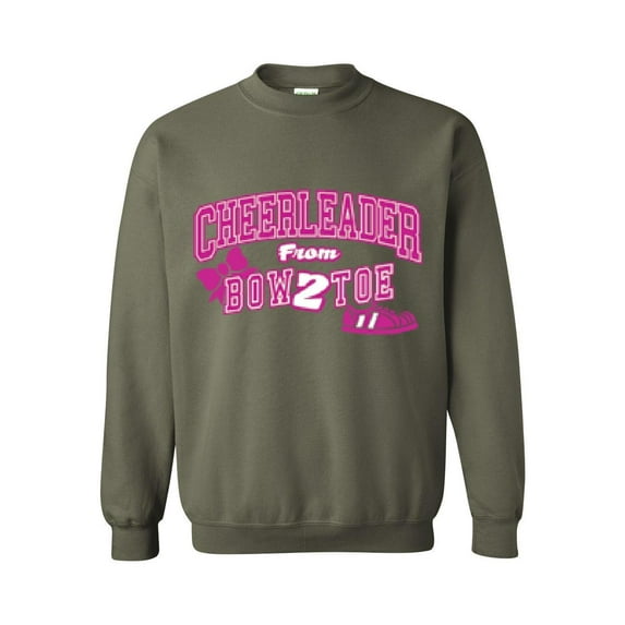 MmF - Mens Sweatshirts and Hoodies, up to Size 5XL - Cheerleader Bow 2 Toe