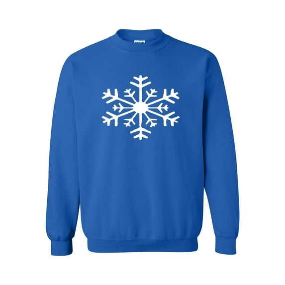 MmF - Mens Sweatshirts and Hoodies, up to Size 5XL - Christmas Snowflake