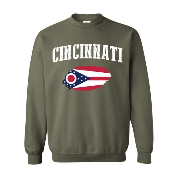 MmF - Mens Sweatshirts and Hoodies, up to Size 5XL - Cincinnati