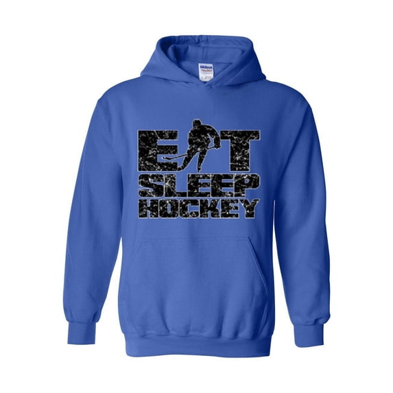MmF - Mens Sweatshirts and Hoodies, up to Size 5XL - Eat Sleep Hockey