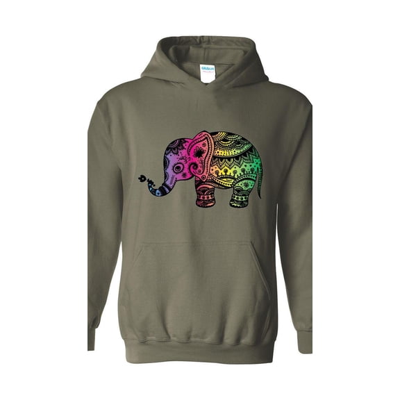 MmF - Mens Sweatshirts and Hoodies, up to Size 5XL - Elephant