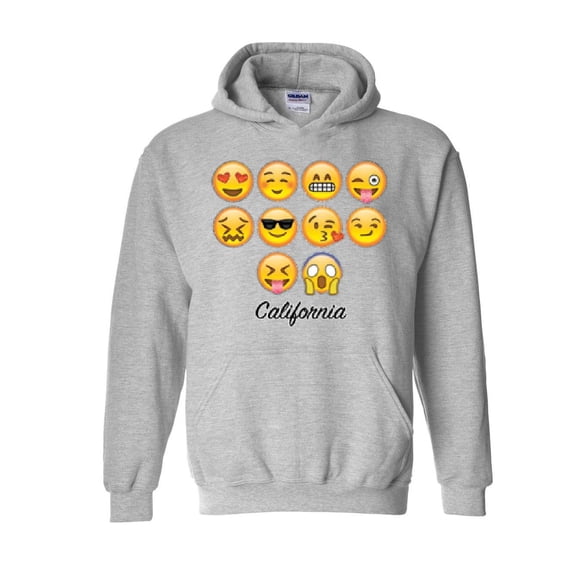 MmF - Mens Sweatshirts and Hoodies, up to Size 5XL - Emoji Entourage