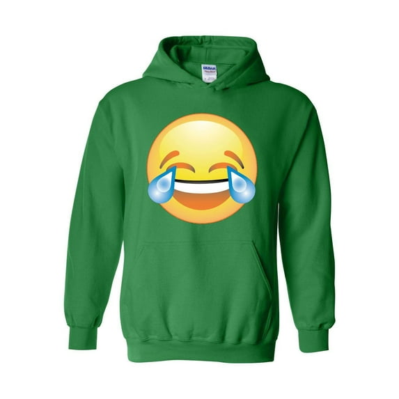 MmF - Mens Sweatshirts and Hoodies, up to Size 5XL - Emoji Laughing Tears
