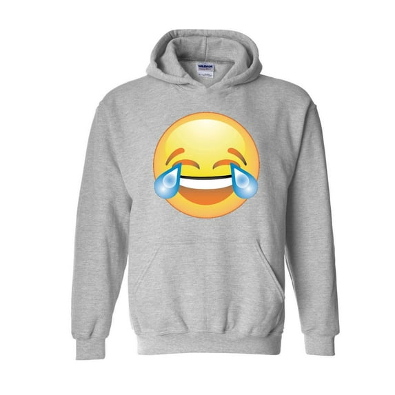 MmF - Mens Sweatshirts and Hoodies, up to Size 5XL - Emoji Laughing Tears