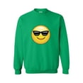 thumbnail image 1 of MmF - Mens Sweatshirts and Hoodies, up to Size 5XL - Emoji with Sunglasses, 1 of 5
