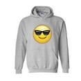 thumbnail image 1 of MmF - Mens Sweatshirts and Hoodies, up to Size 5XL - Emoji with Sunglasses, 1 of 5