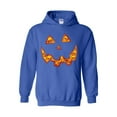 thumbnail image 1 of MmF - Mens Sweatshirts and Hoodies, up to Size 5XL - Halloween Costume Pumpkin Face, 1 of 5