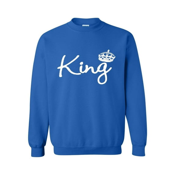 MmF - Mens Sweatshirts and Hoodies, up to Size 5XL - King Crown