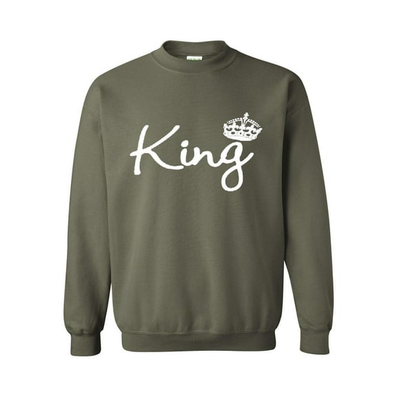 MmF - Mens Sweatshirts and Hoodies, up to Size 5XL - King Crown