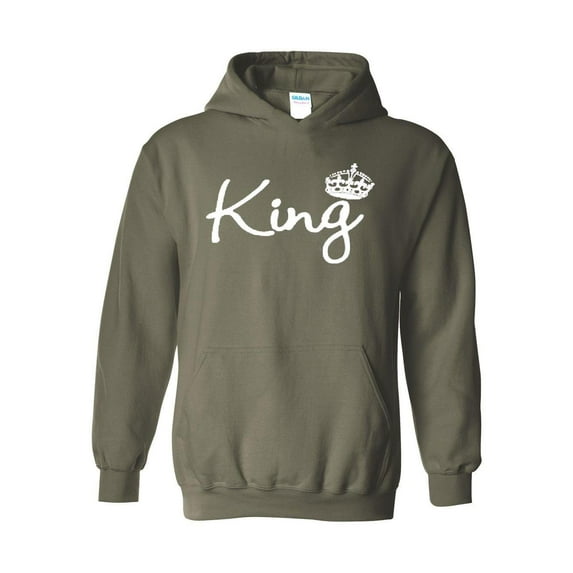 MmF - Mens Sweatshirts and Hoodies, up to Size 5XL - King Crown