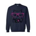thumbnail image 1 of MmF - Mens Sweatshirts and Hoodies, up to Size 5XL - Meow Cute Cat Kitty, 1 of 5