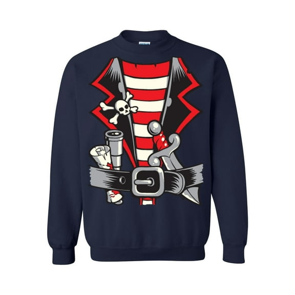 MmF - Mens Sweatshirts and Hoodies, up to Size 5XL - Pirate Costume