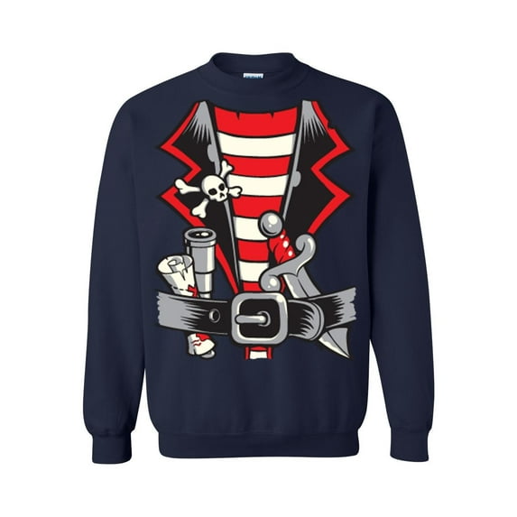 MmF - Mens Sweatshirts and Hoodies, up to Size 5XL - Pirate Costume
