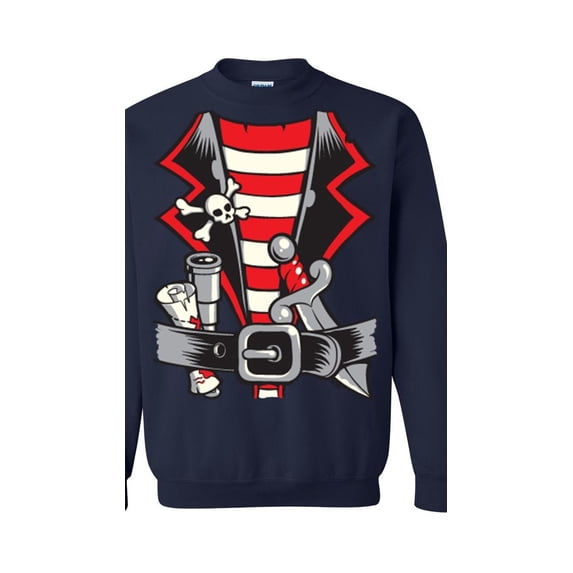 MmF - Mens Sweatshirts and Hoodies, up to Size 5XL - Pirate Costume