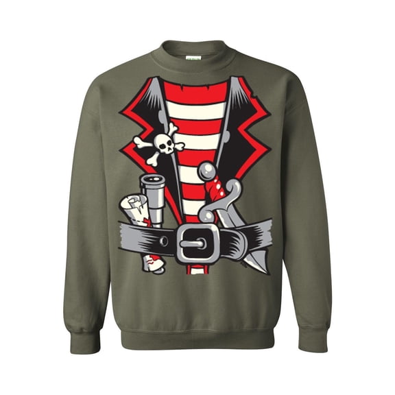 MmF - Mens Sweatshirts and Hoodies, up to Size 5XL - Pirate Costume