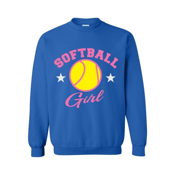 MmF - Mens Sweatshirts and Hoodies, up to Size 5XL - Softball Girl