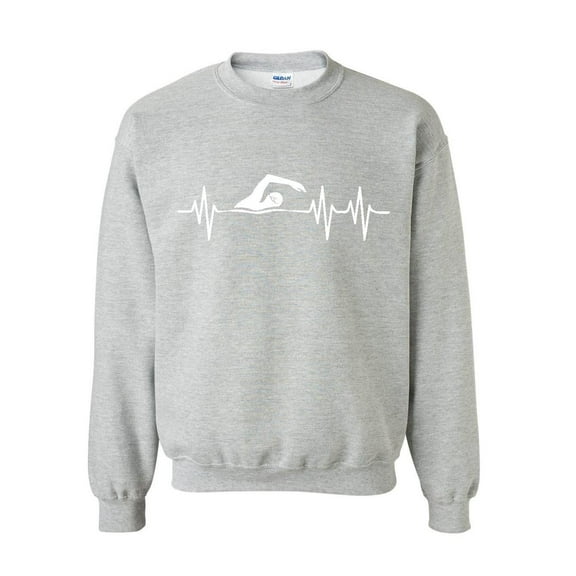 MmF - Mens Sweatshirts and Hoodies, up to Size 5XL - Swimming Swimmer