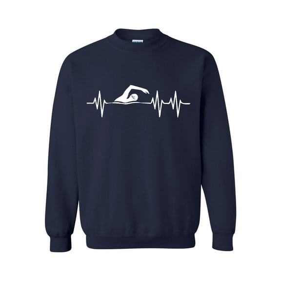 MmF - Mens Sweatshirts and Hoodies, up to Size 5XL - Swimming Swimmer