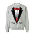 thumbnail image 1 of MmF - Mens Sweatshirts and Hoodies, up to Size 5XL - Tuxedo Prom Costume, 1 of 5