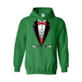 thumbnail image 1 of MmF - Mens Sweatshirts and Hoodies, up to Size 5XL - Tuxedo Prom Costume, 1 of 5