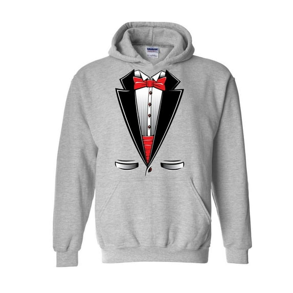 MmF - Mens Sweatshirts and Hoodies, up to Size 5XL - Tuxedo Prom Costume