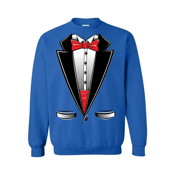 MmF - Mens Sweatshirts and Hoodies, up to Size 5XL - Tuxedo Prom Costume